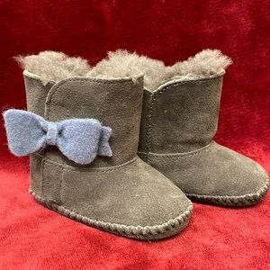 UGGS BABY FUR LINED BOOTS
